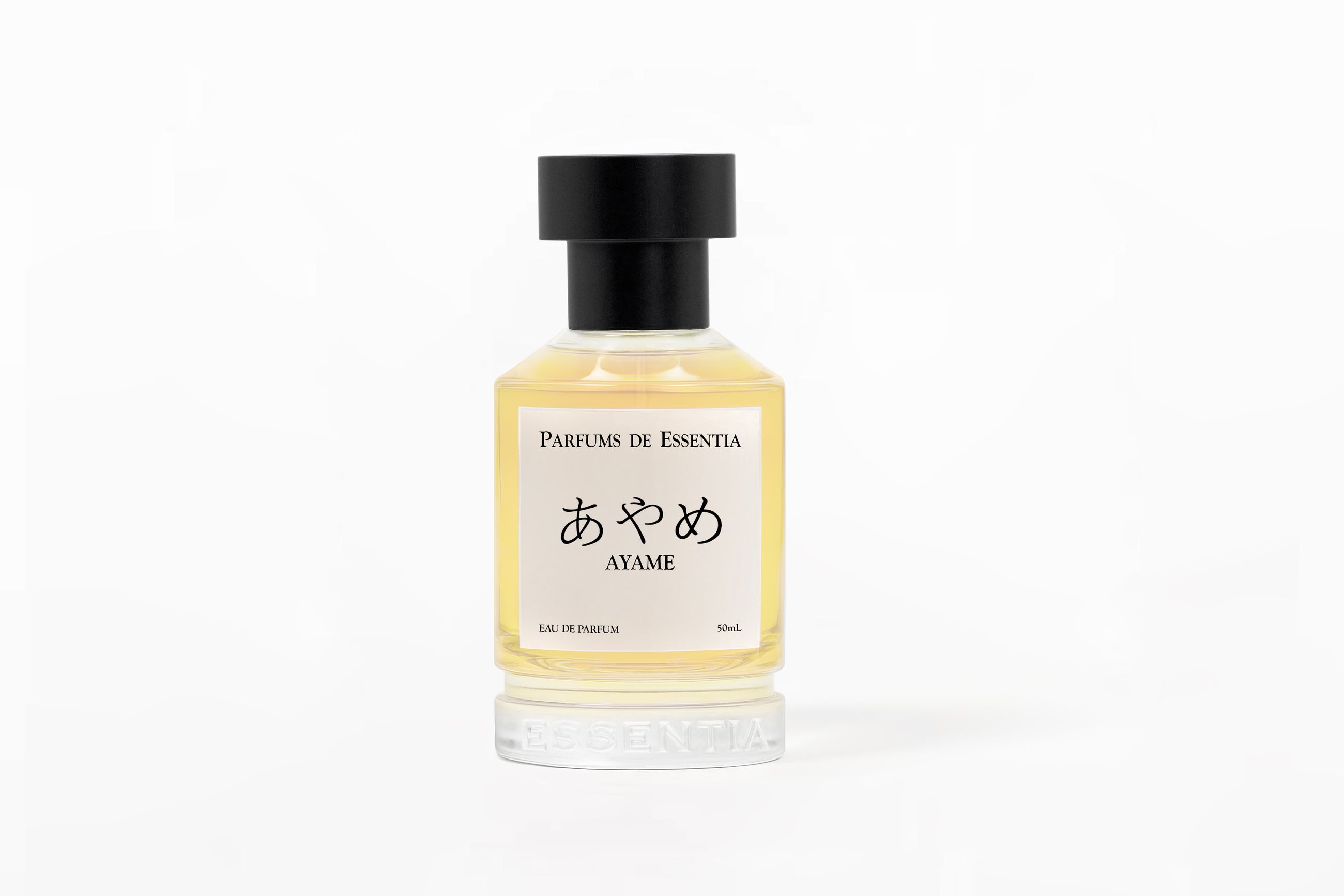 Ayame - A sultry exotic scent of forbidden florals.       Fragrance 50ml / 1.7 oz.