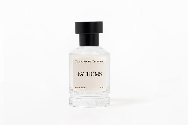 Fathoms - A marine luminous sun-kissed scent.       Fragrance 50ml / 1.7 oz.